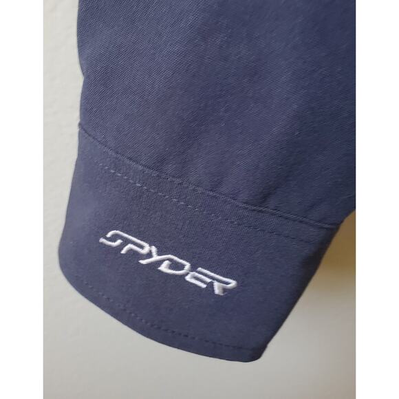 Spyder Mens Work Shirt Mammoth Mountain Ski Resort Size M - Picture 5 of 11